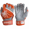 2022 Spiderz PRO Model Batting Gloves: Orange/White -SLUGGER Sales Store 2022SpiderzPRO Orange White