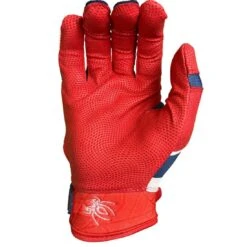 2023 Spiderz Pro Model Batting Gloves: White/Red/Navy -SLUGGER Sales Store 2023SpiderzProModelBattingGloves White Red Navy2023SpiderzProModelBattingGloves White Red Navy 2