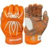 2023 Spiderz HYBRID Batting Gloves: Orange/White 1 2023 Spiderz HYBRID Batting Gloves: Orange/White -SLUGGER Sales Store 22OrangeWhite