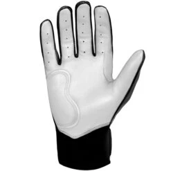 Bruce Bolt PREMIUM PRO Chrome Series Short Cuff Batting Gloves: Black -SLUGGER Sales Store BB SC CHRB3