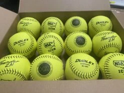 Dudley Thunder ZN HYCON ICON NSA 12" Slowpitch Softballs (DOZEN): 4E199Y -SLUGGER Sales Store IMG 5778