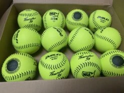 Dudley Thunder SY HYCON ICON NSA 11" Synthetic Slowpitch Softballs (DOZEN): 4E902Y 7 Dudley Thunder SY HYCON ICON NSA 11" Synthetic Slowpitch Softballs (DOZEN): 4E902Y -SLUGGER Sales Store IMG 5793
