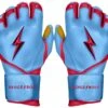 Bruce Bolt PREMIUM PRO BADER Series Long Cuff Batting Gloves: Baby Blue 2 Bruce Bolt PREMIUM PRO BADER Series Long Cuff Batting Gloves: Baby Blue -SLUGGER Sales Store LC HBB HERO