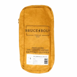 Bruce Bolt PREMIUM PRO Long Cuff Batting Gloves: White -SLUGGER Sales Store LC WHTG BAG