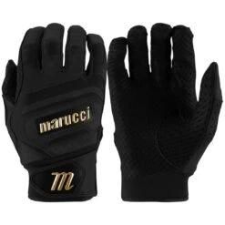 Marucci Sports PITTARDS Reserve Adult Batting Gloves (Multiple Colors): MBGPTRSV2 -SLUGGER Sales Store Marucci Pittards Black MBGPTRSV2 BK