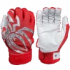 2022 Spiderz PRIZM Batting Gloves: Red/Silver -SLUGGER Sales Store PRIZM RedSilver