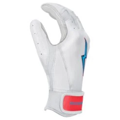 Bruce Bolt PREMIUM PRO BRINSON Series Short Cuff Batting Gloves: White -SLUGGER Sales Store SC LBW SIDE