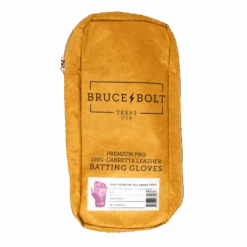 Bruce Bolt PREMIUM PRO Short Cuff Batting Gloves: Red -SLUGGER Sales Store SC REDG BAG