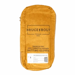 Bruce Bolt PREMIUM PRO Short Cuff Batting Gloves: White -SLUGGER Sales Store SC WHTG BAG