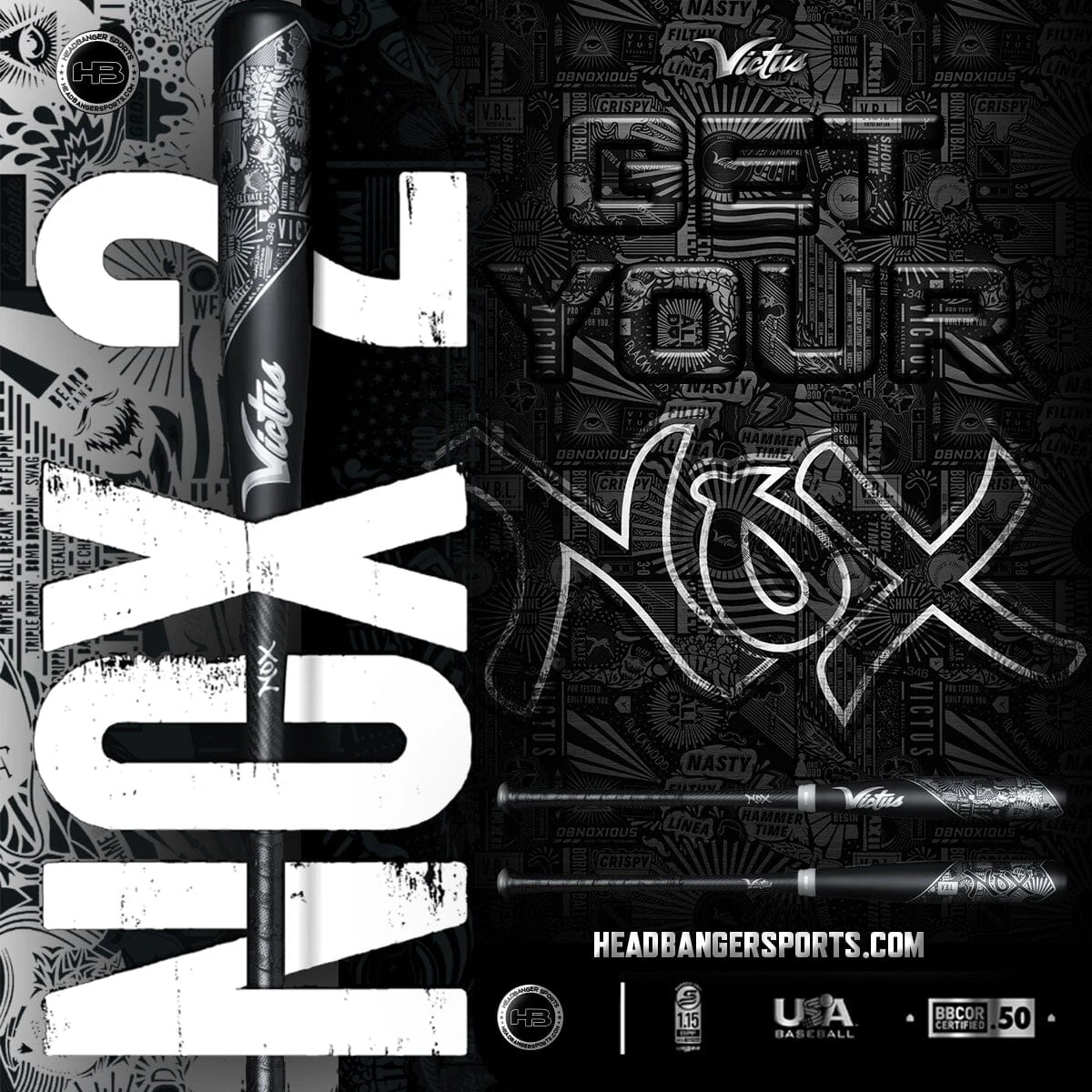 Victus NOX 2 (-11) USA Baseball Bat: VSBN2USA11 6 Victus NOX 2 (-11) USA Baseball Bat: VSBN2USA11 - Image 4