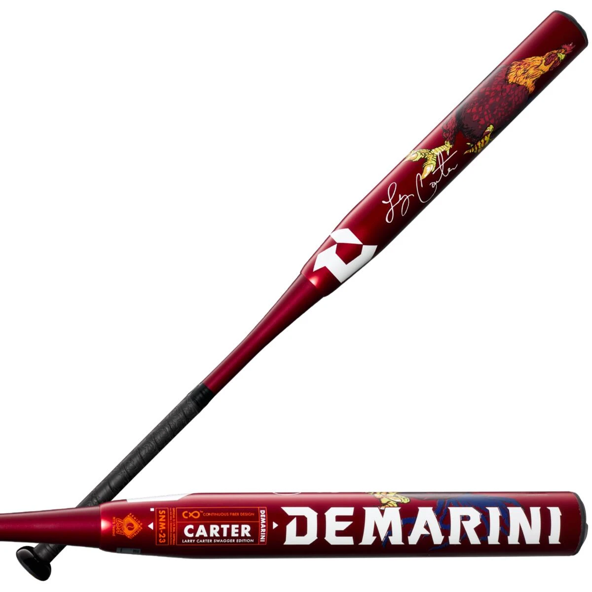 2023 DeMarini Larry Carter 13" SSUSA Senior Slowpitch Softball Bat: WBD2346010 4 2023 DeMarini Larry Carter 13" SSUSA Senior Slowpitch Softball Bat: WBD2346010 - Image 2