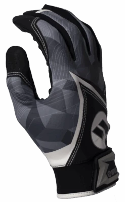 2020 Black Worth Batting Gloves: WBGL20-BLK -SLUGGER Sales Store WBGL20 BLK side