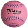 Worth Pink 12" GSL Super Gold Dot Extreme 40/325 Slowpitch Softballs (Dozen): WUC12CPXTG -SLUGGER Sales Store Worth GSL PINK Softball WUC12CPXTG