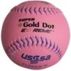 Worth Pink 12" USSSA Super Gold Dot Extreme Classic M 40/325 Slowpitch Softballs (Dozen): WUC12CPXT -SLUGGER Sales Store Worth USSSA PINK Softball WUC12CPXT