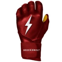 Bruce Bolt PREMIUM PRO Long Cuff Batting Gloves: Maroon -SLUGGER Sales Store premium pro long cuff batting gloves maroon brucebolt 153600