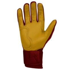 Bruce Bolt PREMIUM PRO Long Cuff Batting Gloves: Maroon -SLUGGER Sales Store premium pro long cuff batting gloves maroon brucebolt 282874