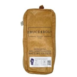 Bruce Bolt PREMIUM PRO Long Cuff Batting Gloves: Purple -SLUGGER Sales Store premium pro long cuff batting gloves purple brucebolt 725535