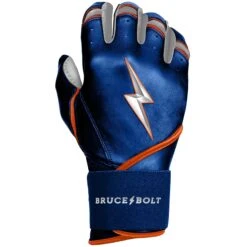 Bruce Bolt PREMIUM PRO NIMMO Long Cuff Batting Gloves: Mets Blue 12 Bruce Bolt PREMIUM PRO NIMMO Long Cuff Batting Gloves: Mets Blue -SLUGGER Sales Store premium pro nimmo series long cuff batting gloves blue gloves brucebolt 426818