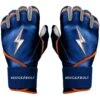 Bruce Bolt PREMIUM PRO NIMMO Long Cuff Batting Gloves: Mets Blue 1 Bruce Bolt PREMIUM PRO NIMMO Long Cuff Batting Gloves: Mets Blue -SLUGGER Sales Store premium pro nimmo series long cuff batting gloves blue gloves brucebolt 692298