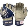 2022 Spiderz PRO Model Batting Gloves: Navy Blue/White -SLUGGER Sales Store pronavywhite